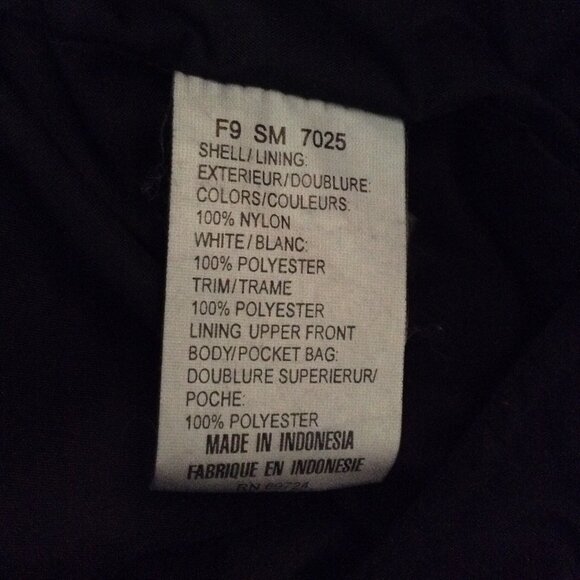 VTG Columbia Ski Jacket, Heavy Fleece Liner; "XL", Black/Grey; Warm, Lightweight - Picture 5 of 5